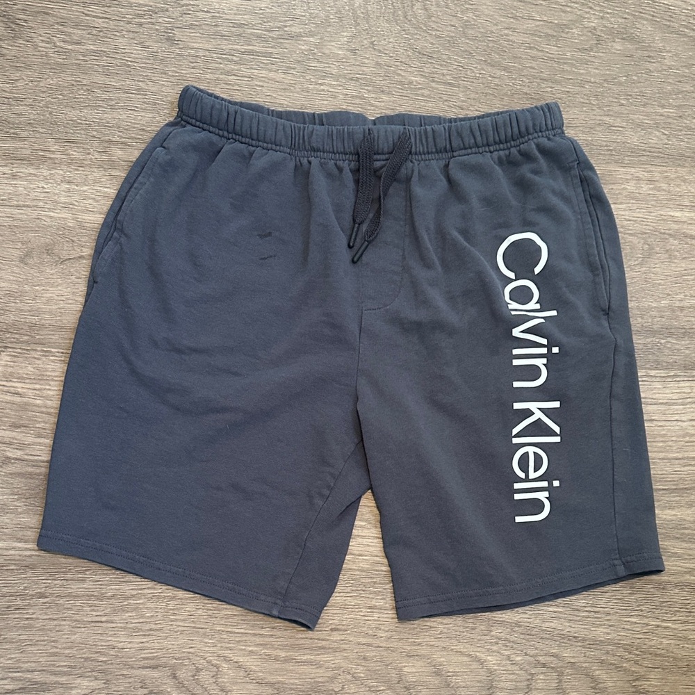 Calvin Klein Men's Dark Gray Athletic Shorts